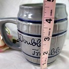 Barrel Mug German Beer Berentten Lutjc Lage With Shot Cup Double Trouble Vintage