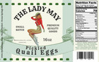 Mild Pickled Quail Eggs  16oz Small Batch Premium Quality Goods
