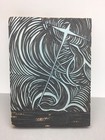 Linoleum Cut Block Original Art 8 x6  Print Your Own  Abstract Art   Cards