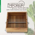 Creekview Home Emporium Farmhouse Napkin Holder - Wood Weighted Napkin Holder