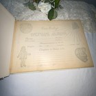 Vintage  baby s Album  Keepsake Scrapbook Picture Photo Book W box