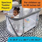 Baby Einstein Kick   Snooze 3-in-1 Foldable Playard Bassinet Piano Toy - Gray