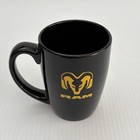 Dodge Ram Mug Truck Coffee Cup 12oz Black Yellow Logo New