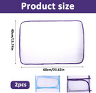 2 Pcs Ironing Scorch Mesh Cloth Protective Insulation Pad Fabric Protector