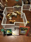 Vintage Playmobil 3145 Zoo Set Incomplete   Many Extra Animal Pieces L  k  