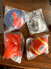 1993 Burger King Mini Sports Games Toys - Complete Set Of 4-sealed Vintage