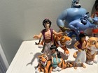 Huge Lot Of Vintage Disney Mattel Aladdin Action Figure Genie Jasmine Jafar Abu 