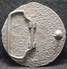 Xe15177 Vintage 1970s   seventh Cavalry Rough Rider   Military Brass Belt Buckle