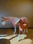 Breyer Firefly   Hawkeye Premier Club 2021 Model Standing Horse Mare And Foal