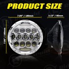 7  Led Headlight  4 5  Fog Light For Harley-davidson Electra Glide Ultra Classic