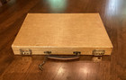 Vintage Crisloid Green Swirl Bakelite Backgammon Set W  Doubling Cube   Dice
