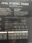Msi Mag A750gl Pcies 750 Watt Power Supply Atx 3 1 Ready Pcle 5 1 Ready  Black