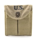 Usgi Ww2  30 M1 Carbine  Buttstock Type Pouch Khaki Dated 1942