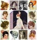 Cream Celluloid Art Deco Hair Comb  -  No Us Import Fees