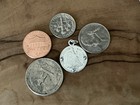 1800   s Love Token Initials Sat S A T Engraved  Silver Coin Us 1875