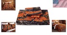 Elevate Your Bedroom With Salem s 4-piece Camo Microfiber Sheet Set - Queen