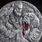 Bj  rn Ironside The Way To Valhalla 2 Oz Antique Finish Silver Coin Cameroon 2025