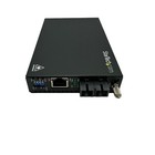 Startech com Et91000sc2 Gb Mm Fiber Media Converter No Power Adapter Or Cables