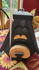 Handmade Wooden Rustic Bear  Bird House