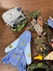Vintage 1989 Kenner Mega Force Vehicle  Parts  Accessories Lot Of 20  A17