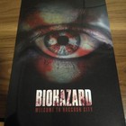 Resident Evil Welcome To Raccoon City Pocket Folder   Clear Case Set  Used