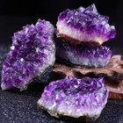 Grade Natural Amethyst Geode Cluster Purple Quartz Crystal Mineral Specimen - Us