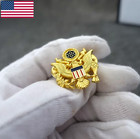 Usa Coat Of Arms Lapel Pin American Eagle Emblem 250th Commemorative Gold Brooch