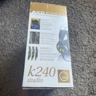 Akg Acoustics Akg K240 Studio 55 Ohms Black   Gold Over-ear Wired Headphones