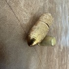 Vintage Sewing Etui With Thimble Cotton Reel   Needle Case Gilt Brass Antique