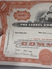 The Lionel Corporation Common 100 Stock Certificate 1960 s Toy Train Engraving