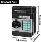 Piggy Banks electronic Password Money Banks Mini Atm Money Save For Cash   Coins