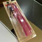 Vintage Pro Hair Brush Flared And Comb Pink Set New Old Stock  60