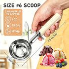 5 Oz Scoop  Large Ice Cream Scoop With Trigger   8 Disher Scoop  Mashed
