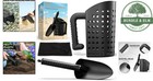 Rustproof Sand Scoop With 129 Holes For Quick Sifting And Finding Treasures