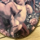 Vintage Oval Flue Cover Raphael Madonna Cherubs 90s Romantic Y2k Cute Juminocore
