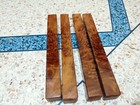 This 4 Pieces Of Thuya Burl Wood  The Size Of The Piece 30x3 2x3 2 Cm