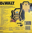 Dewalt Portable Power 2000 Peak Amp Jump Starter W digital Compressor