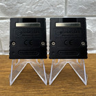 Nintendo Gamecube Memory Card 251 Block Oem Dol-014 Black 2 Pack Tested Lot Of 2