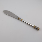 Wallace Golden Aegean Weave Sterling Silver Master Butter Knife - 7 1 4 