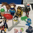 Large Lot Of Vintage Modern Toys Figures Trolls Silly Putty Dc Fp    More 38 Pcs