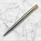 Vintage Parker Two Tone Silver   Gold Accent Arrow Clip Mechanical Pencil Usa
