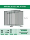 Plant Cover Cage Protector For Outdoor Plant Tent Garden Netting Crop Cage Frame