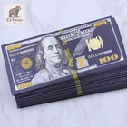 Wholesale Lot 100 Pcs Black   100 Dollar Money Banknotes Crafts Gift Prop Game