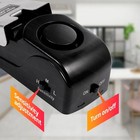 Security Door Stop Alarm System 120db Hotel Home Wireless Security Safety Tools