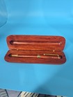 Personalized Rosewood Crafted Ballpoint Pen With Matching Case  Uncle