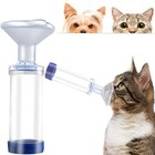 Pet Inhaler Chamber Mask For Cats   Dogs Aerosol Spacer With Gasket
