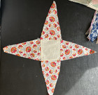 15 Vintage Feed Sack   Vintage Fabric  Quilt  Blocks Unknown Pattern  22  Blocks