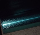 Vtg 1950 Christmas Store Wrapping Paper Gift Wrap Mcm Aquamarine Textured Foil