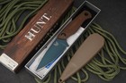 New Benchmade Dacian 203bt Magnacut Blue Cerakote Fixed Blade Micarta Sheath Edc