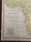 1928 Vintage Africa Atlas Map  rand Mcnally   Company  Commonwealth Edition